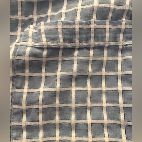 Vintage short sleeved checked shirt from 50s. Predates fabric tags. Lightweight! - Picture 2 of 9